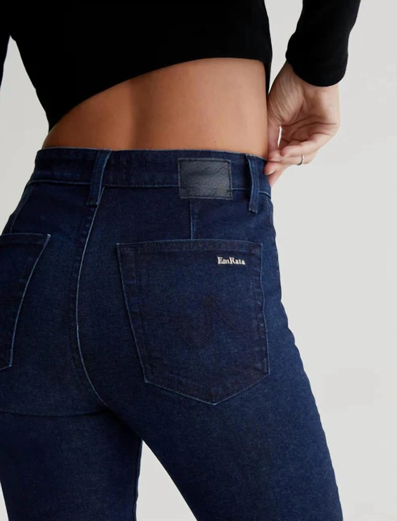 AG Jeans Anisten Emrata X Ag High-Rise Bootcut In Subway 5