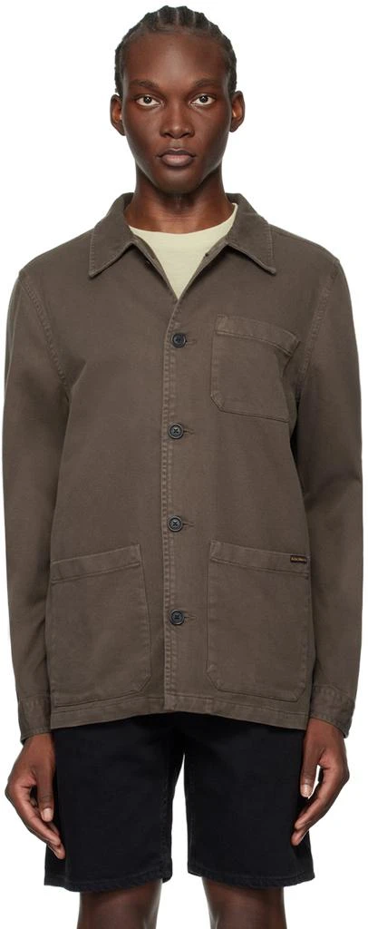 Nudie Jeans Brown Barney Jacket 1