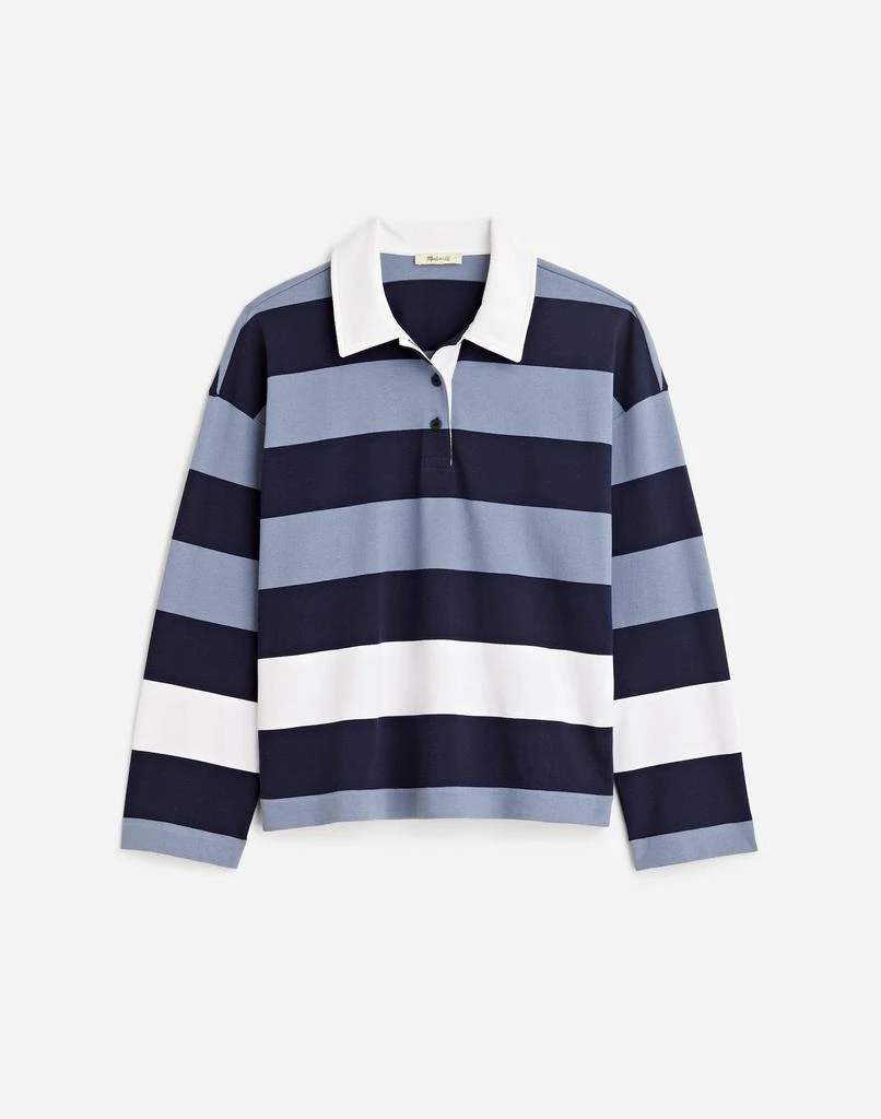 Madewell Rugby Long-Sleeve Polo Shirt 6