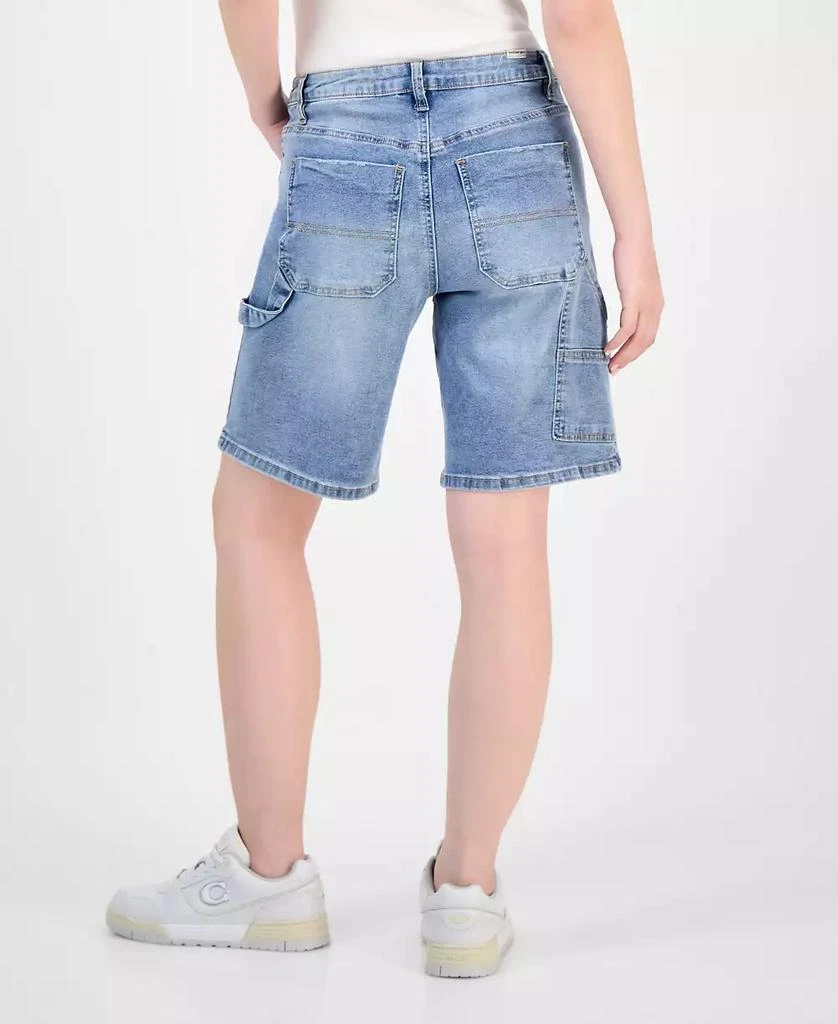 Almost Famous Juniors' High-Rise Denim Jorts 2