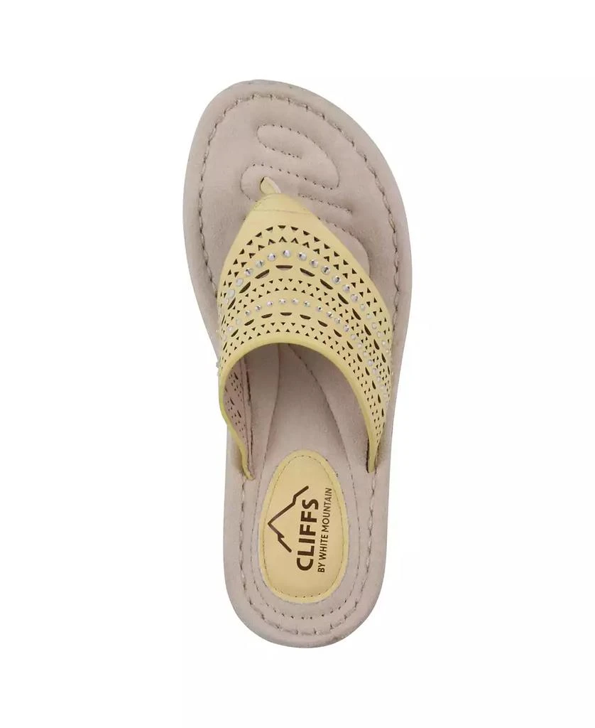 White Mountain Women's Comate Thong Sandal 4