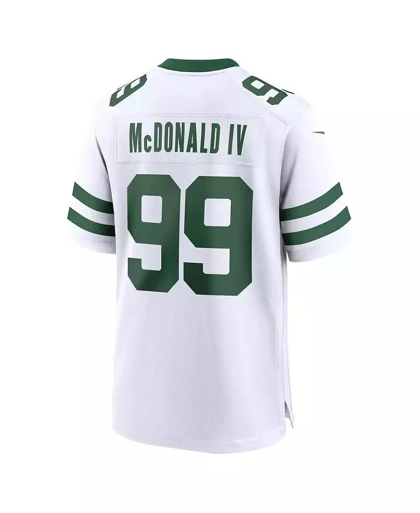 NIKE Men's Will McDonald IV Legacy White New York Jets Game Jersey 2