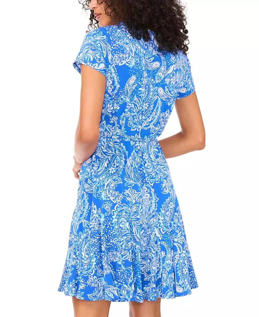 MSK Women's Printed Jersey Fit & Flare Dress 3