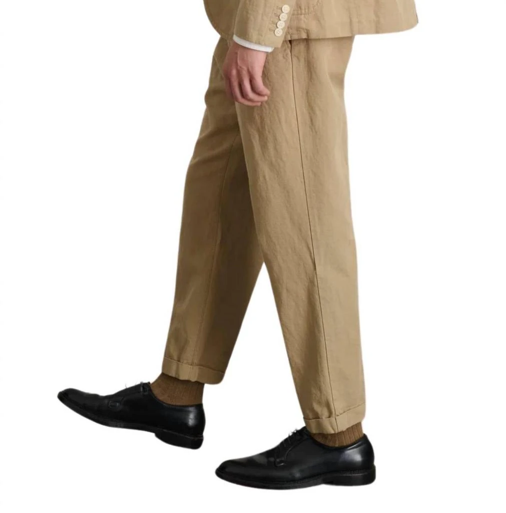 Alex Mill Alex Mill - Standard Pleated Pant in Cotton Linen 2
