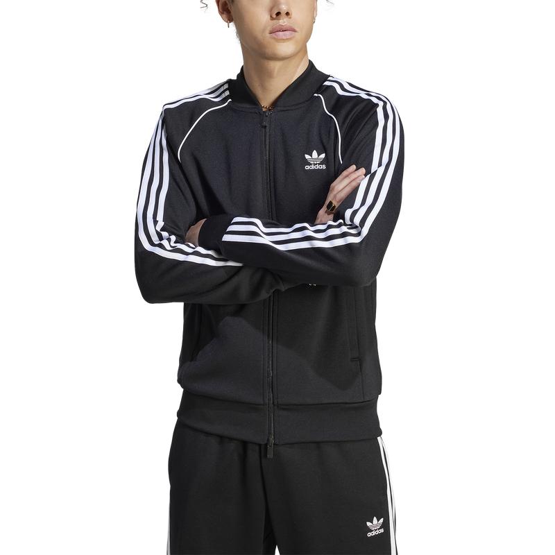 adidas Originals adidas Originals Adicolor Superstar Track Jacket Men s Black White S Jackets Free Shipping BeyondStyle