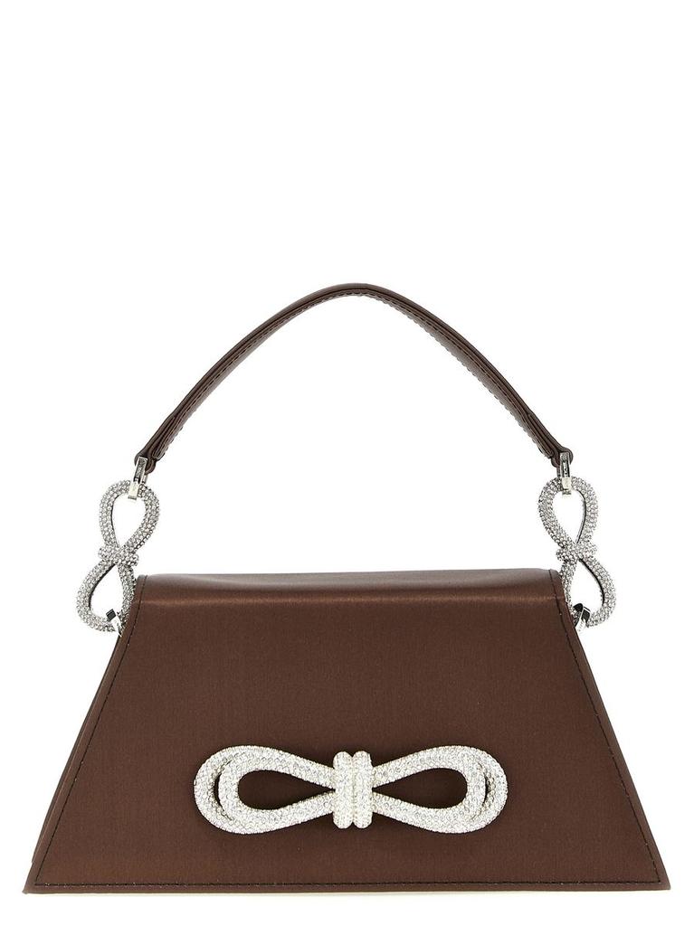 Mach & Mach Mach & Mach 'Double Bow' Handbag