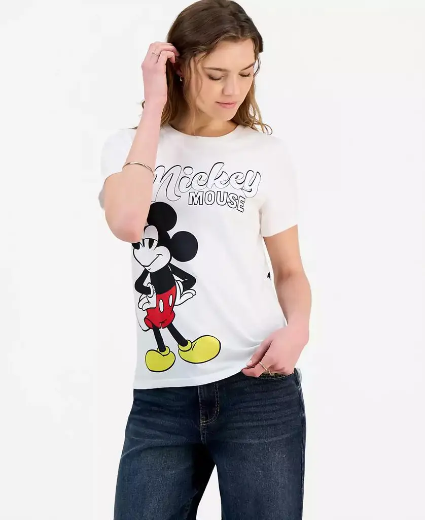 Mickey Mouse Juniors' Mickey & Friends Graphic-Print Tee