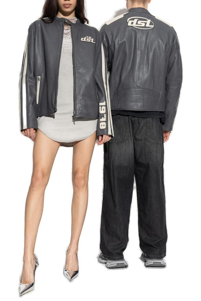 Shop Diesel L-Pop Biker Jacket on Sale at BeyondStyle – Get 51