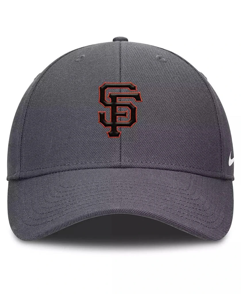 NIKE Men's Gray San Francisco Giants Club Performance Adjustable Hat 4