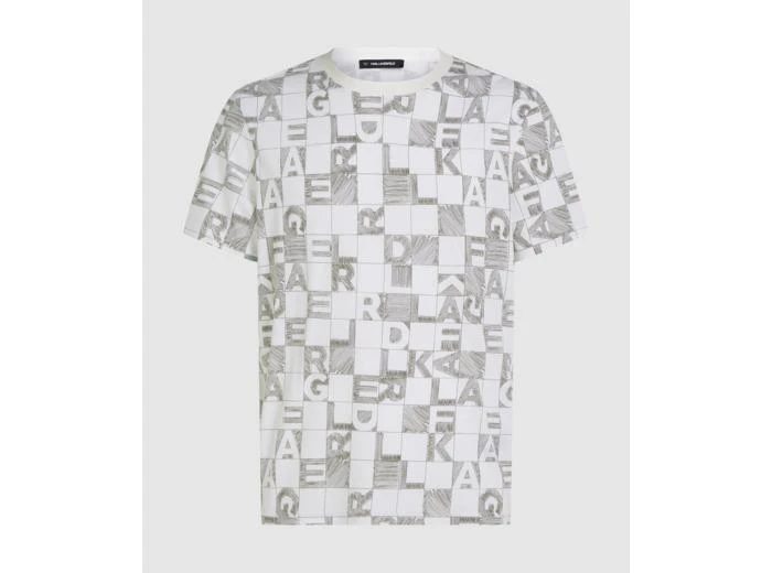 Karl Lagerfeld Paris LETTERS AOP T-SHIRT
