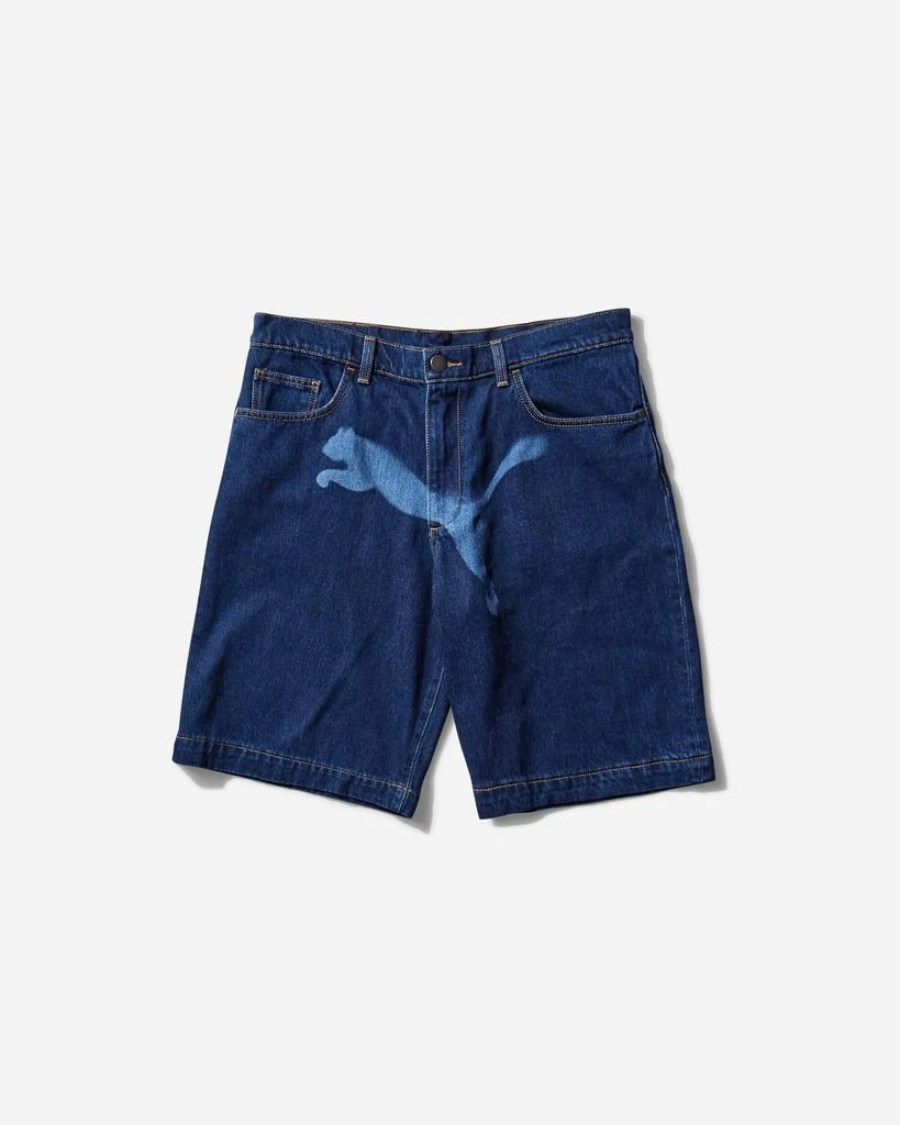Puma Men's A$AP Rocky Denim Shorts Dark Washed 1