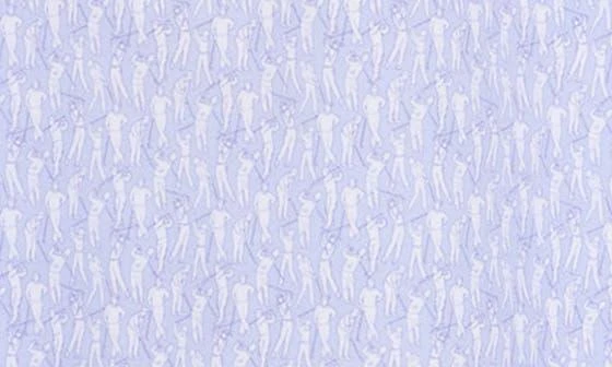 BUGATCHI Victor OoohCotton® Golfer Print Polo 4