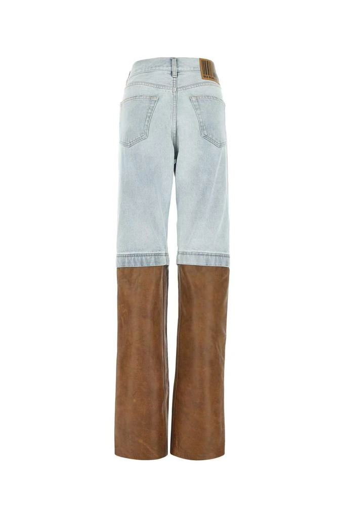 VTMNTS VTMNTS Two-Toned Panelled Jeans 2