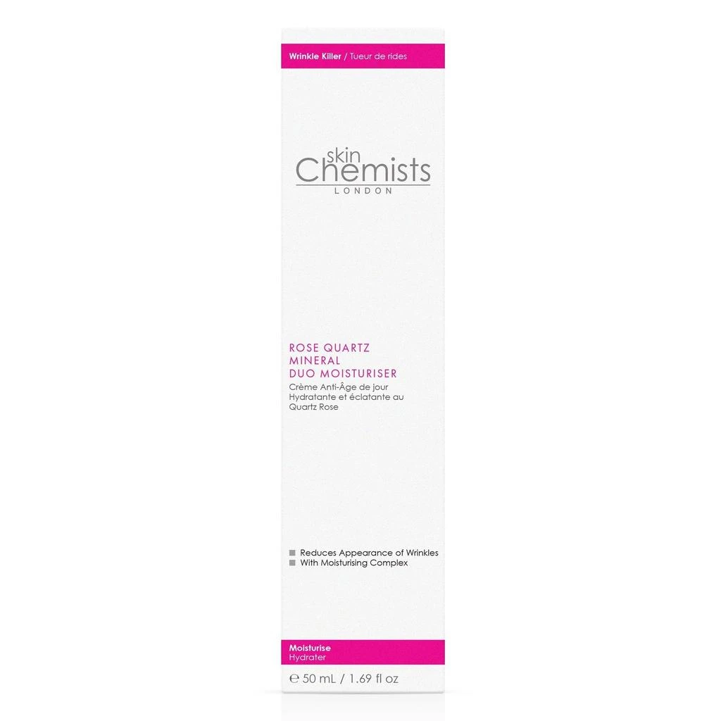 skinChemists Rose Quartz Duo Moisturizer 50ml Twin Value Savings Pack 3