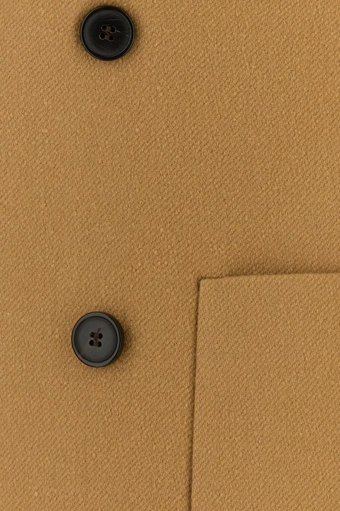 Dries Van Noten Camel wool blend Barleys blazer 3