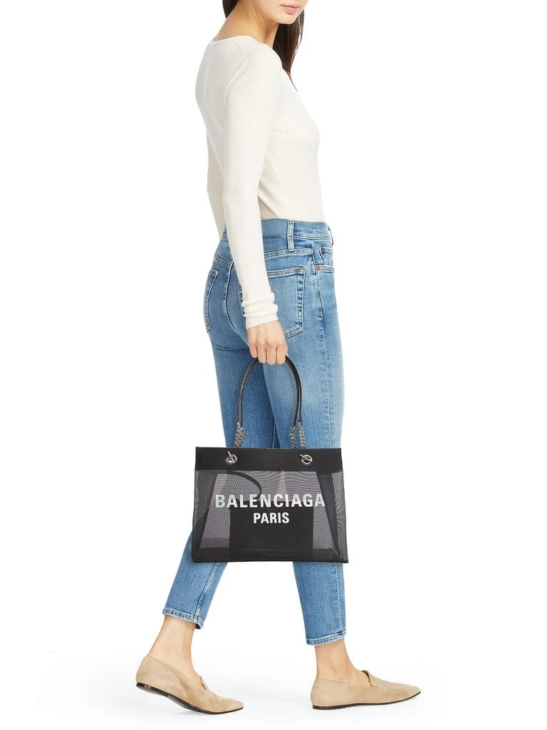 Balenciaga Duty Free Logo Mesh Tote Bag 2