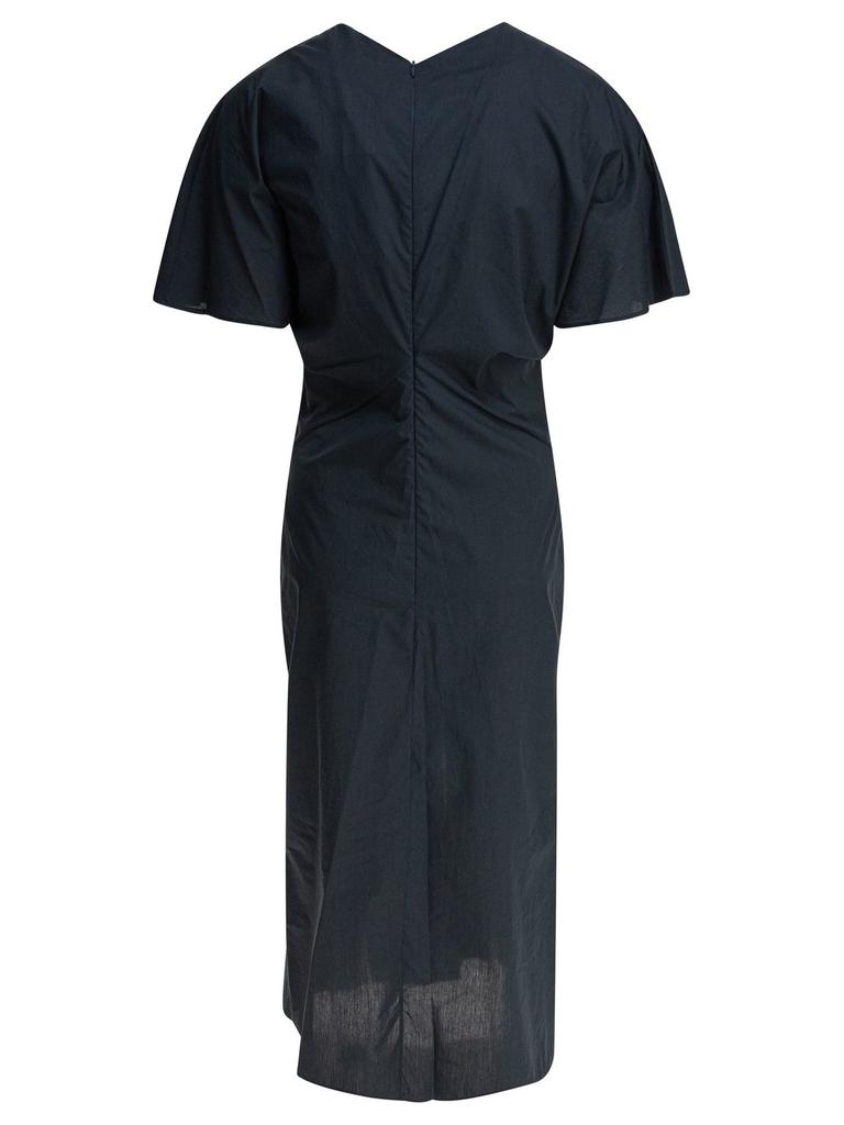 Soeur Soeur Draped Midi Dress
