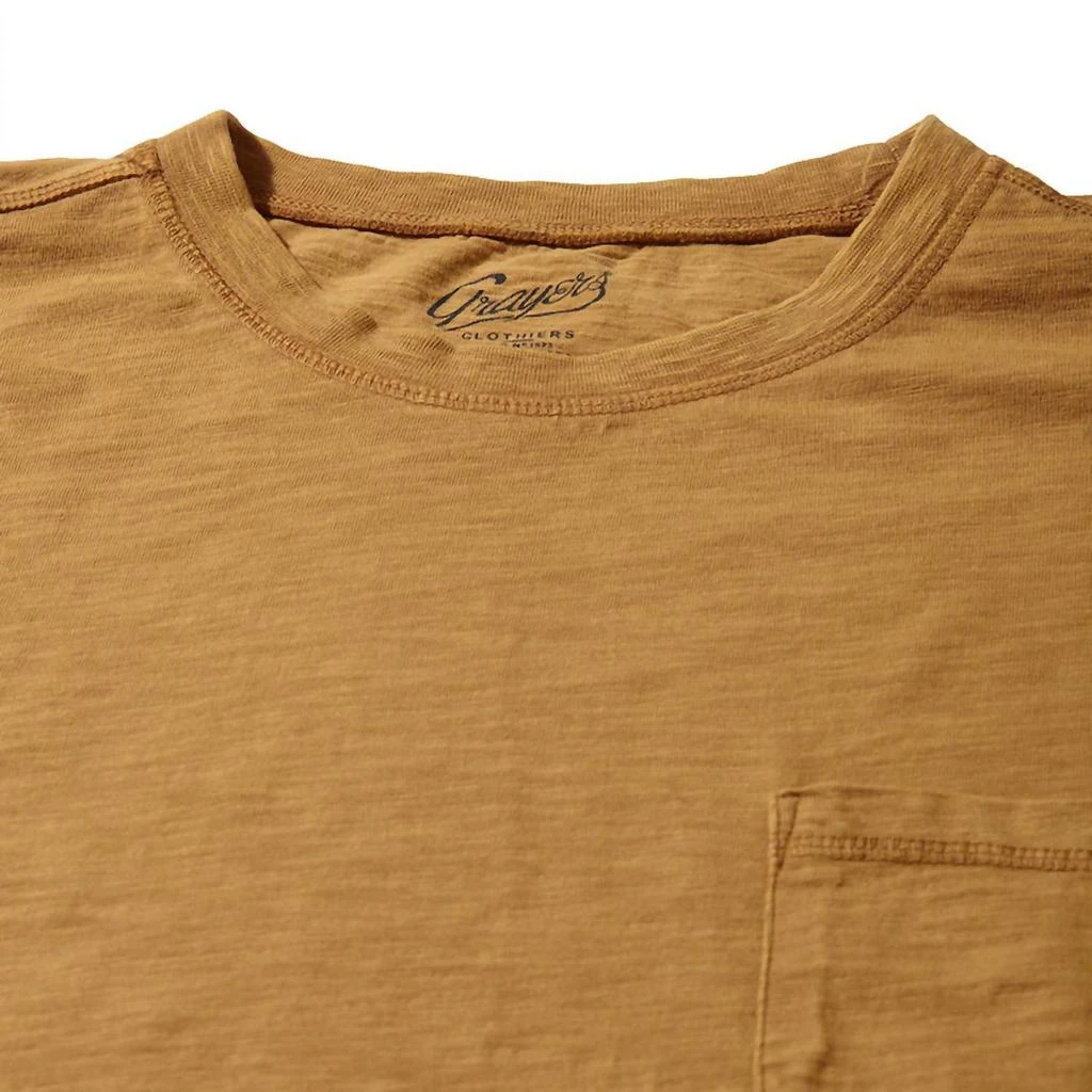 Grayers Grayers - Hewitt Garment Dyed Pocket Tee 3