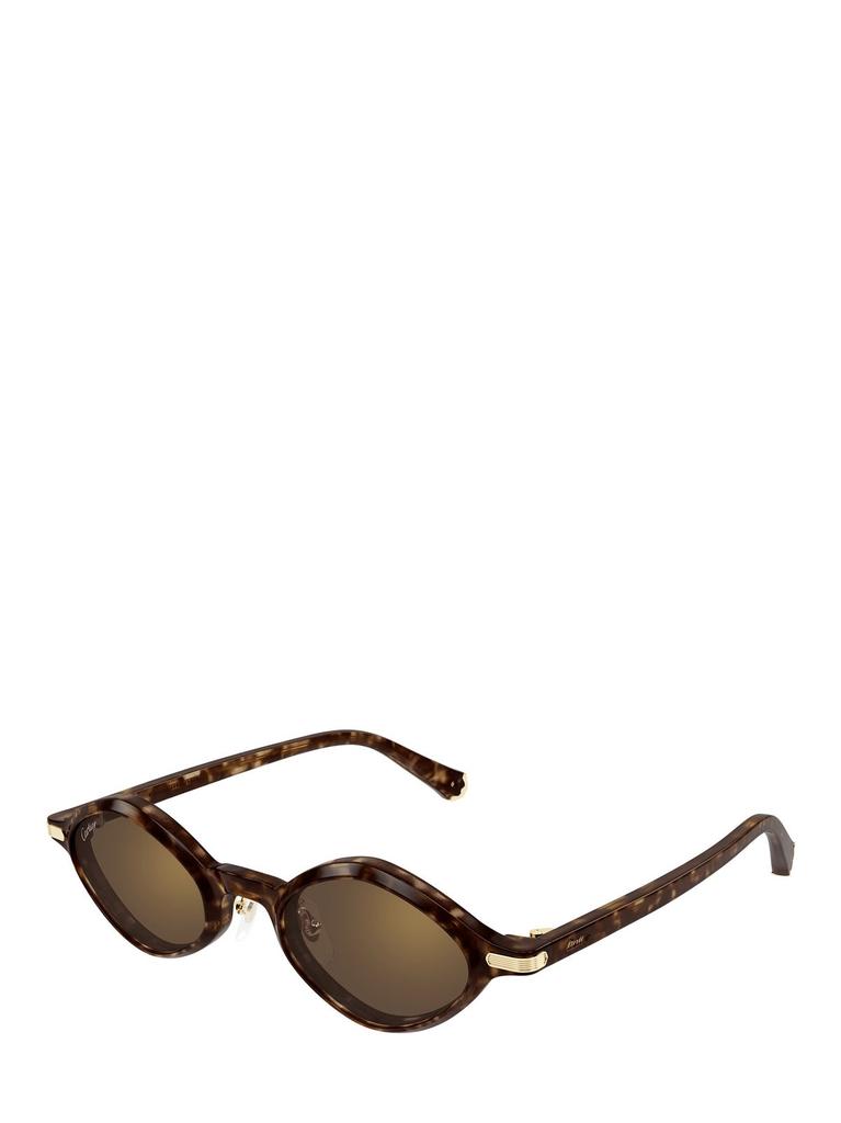 Cartier Cartier Geometric Frame Sunglasses
