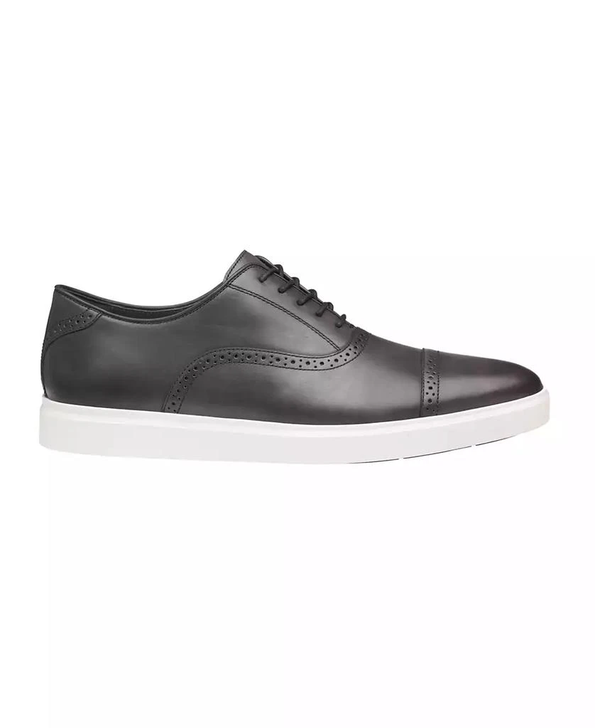 Johnston & Murphy Men's Brody Cap Toe Dress Casual Lace Up Sneakers 5