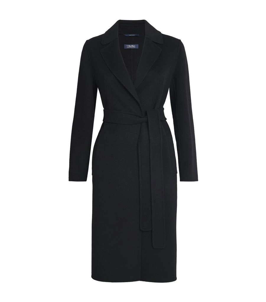 Max Mara Virgin Wool Wrap Coat 1