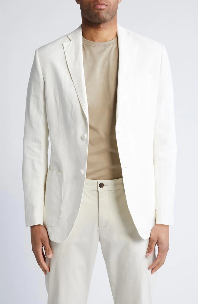 Nordstrom Patch Pocket Linen Sport Coat 1