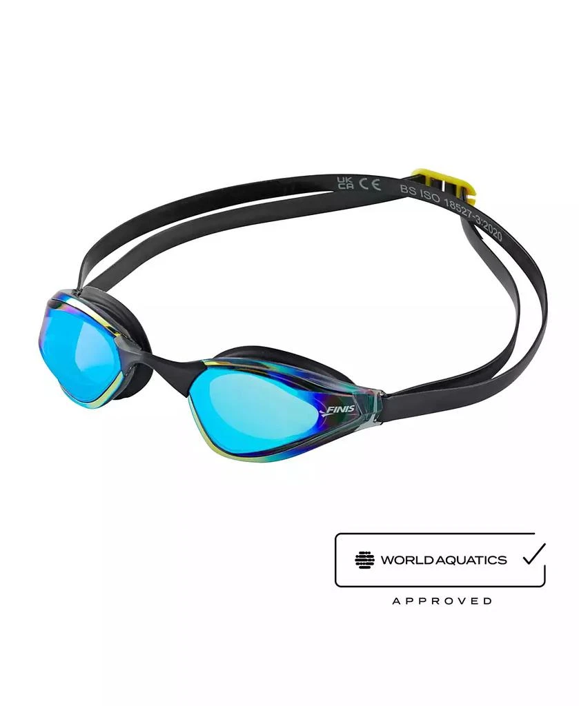 FINIS Mach 1 Racing Goggles - Low-Profile, 5 Nose Pieces, Swim Cap 2