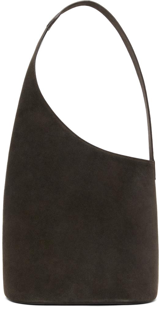 Kaki leather Lune Tote bag – On Sale Now with Up to 45% Off