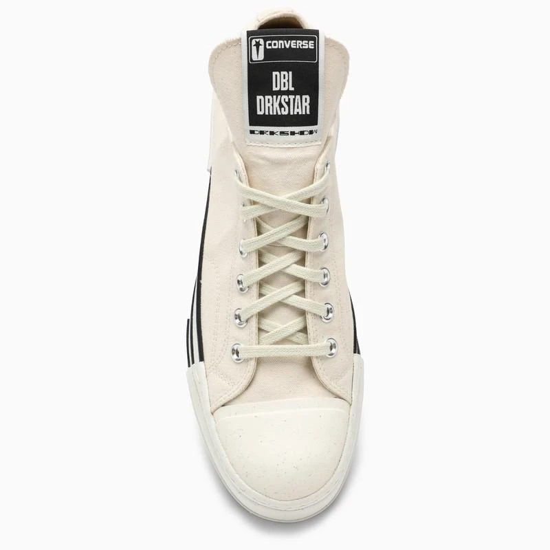 RICK OWENS DRKSHDW X CONVERSE CONVERSE X DRKSHDW Converse x DRKSHDW DBL DRKSTAR OX natural trainer 4