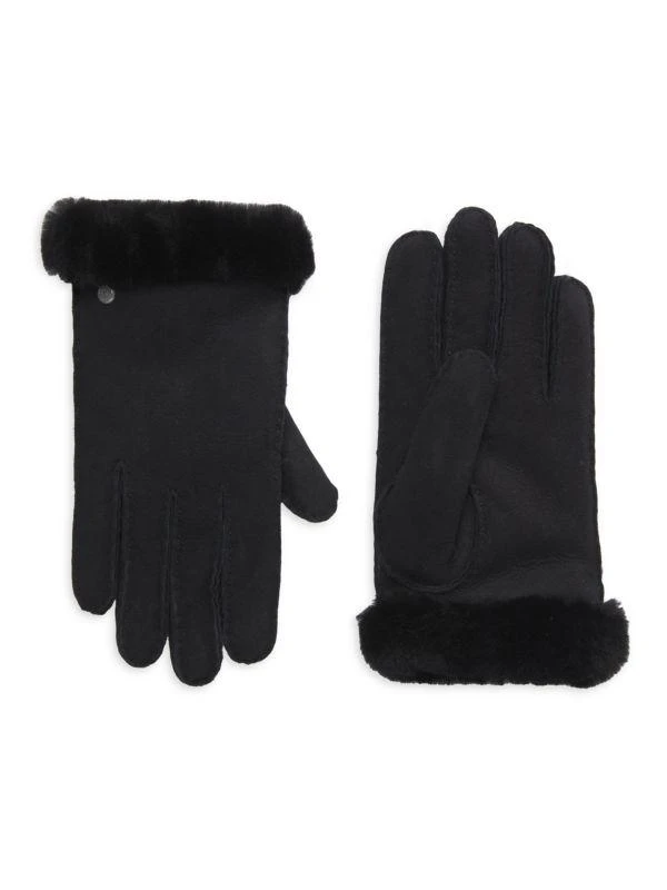 Shop Sheepskin Gloves With Fur on Sale at BeyondStyle – Get 41