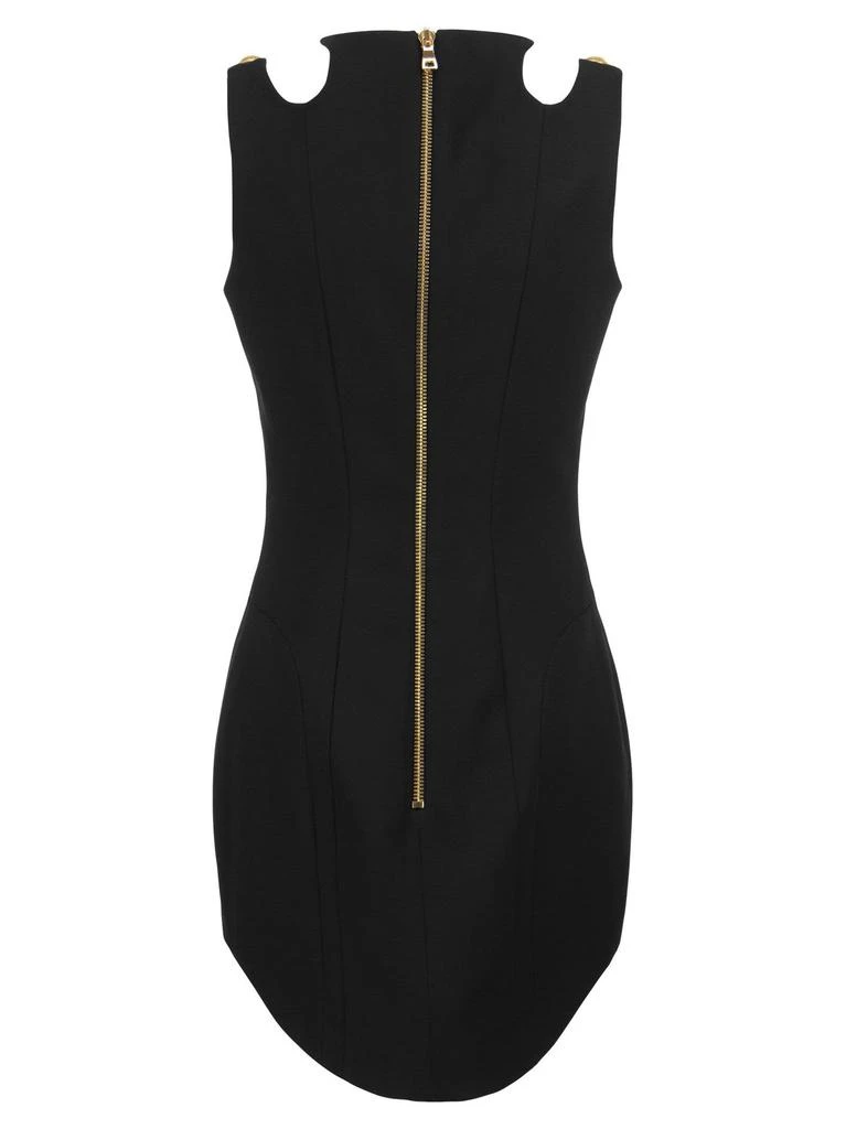 Balmain Balmain Cut-Out Detailed Mini Dress 2