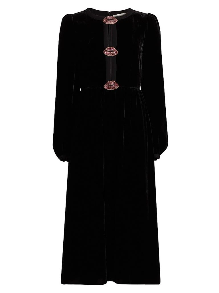Saloni Camille Bows Dress 1