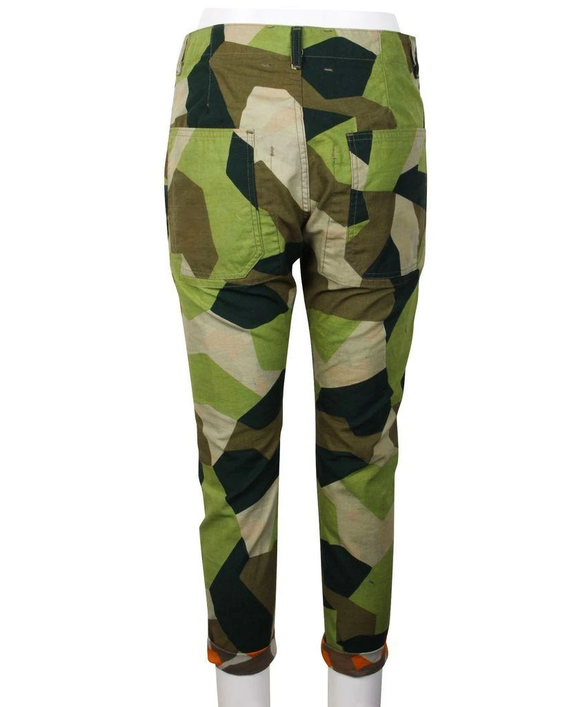 zucca Green Print Pants 3