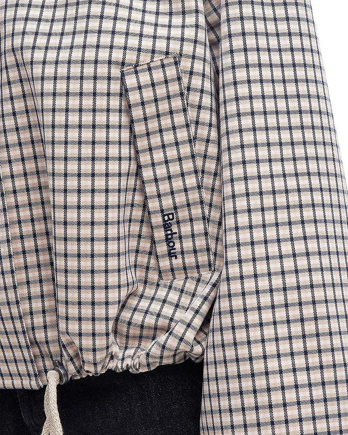 Barbour Check Charlene Zip Front Jacket 5