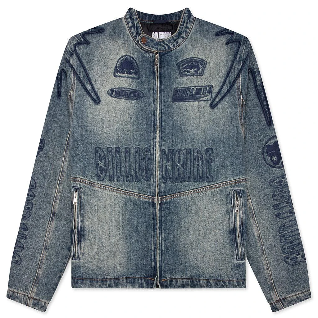 Billionaire Boys Club Module Moto Jacket - Helium
