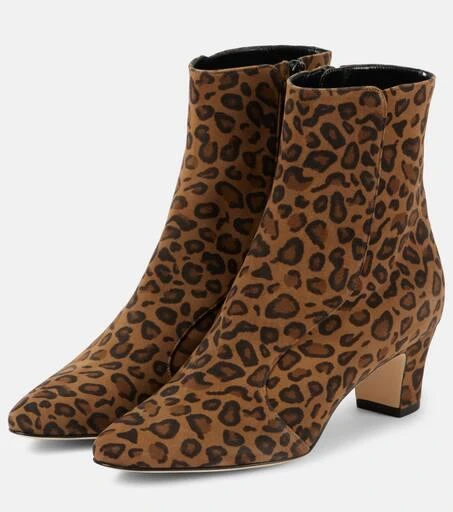 Manolo Blahnik Myconia suede ankle boots 4