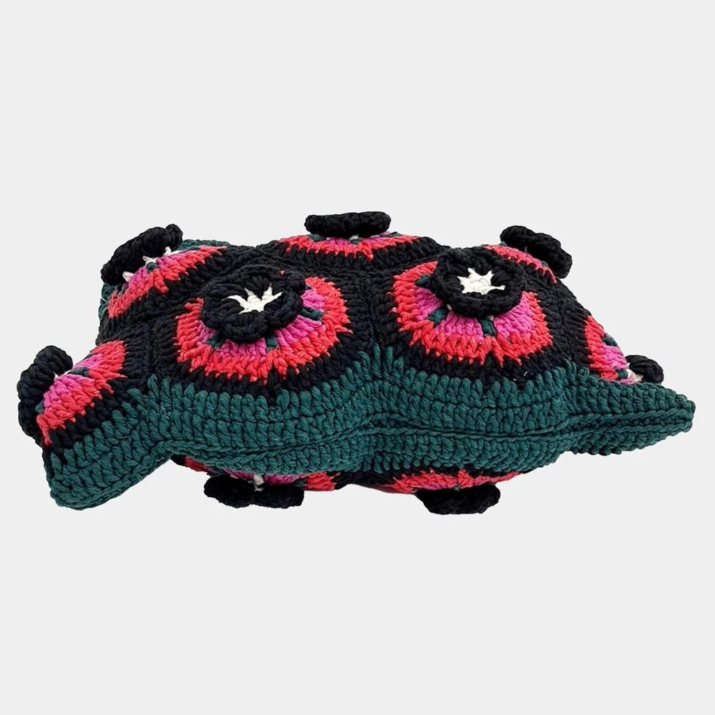 Marni Marni Multicolor Fabric Knit Market Bag 4