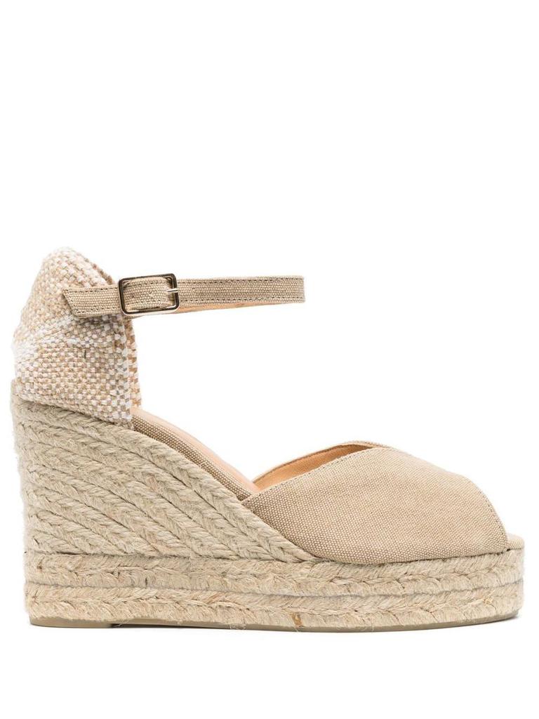 CASTAÑER Castañer Bianca Raffia Wedge Espadrilles