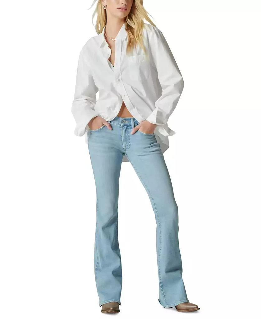 Lucky Brand Women's Sweet Mid-Rise Flare-Leg Jeans 5