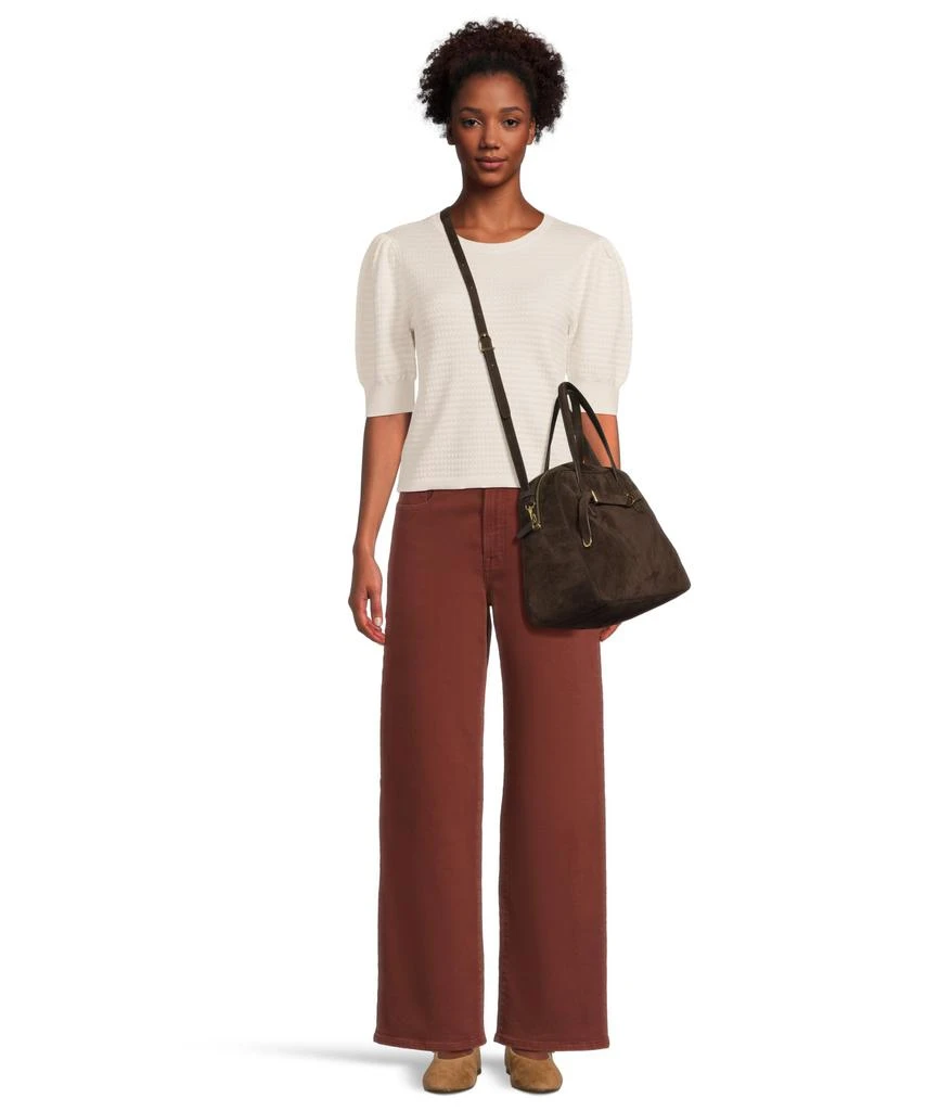 Madewell Suede Lg Belted Satchel 5