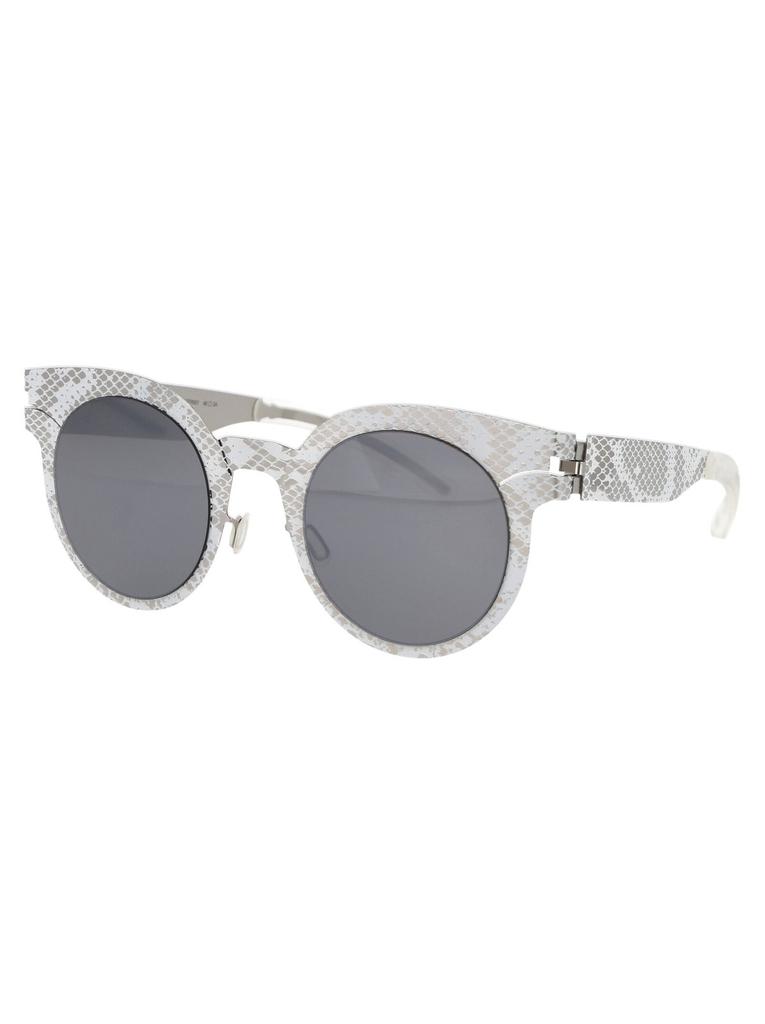 Mykita Mykita X Maison Margiela Round Frame Sunglasses