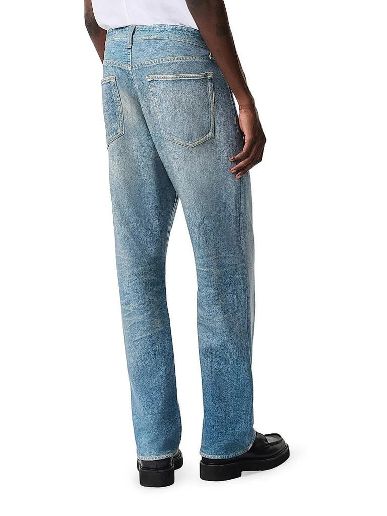 Rag & Bone Miramar Denim Straight-Leg Sweatpants 3