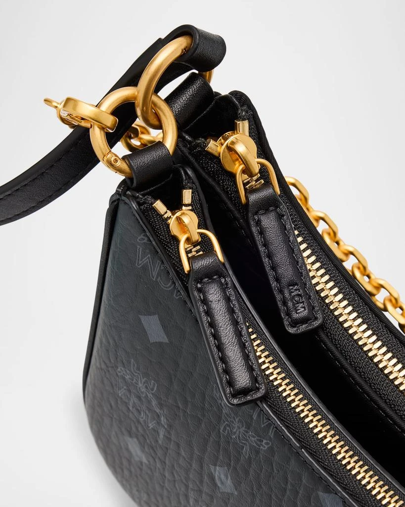 MCM Aren Small Visetos Crossbody Bag 6