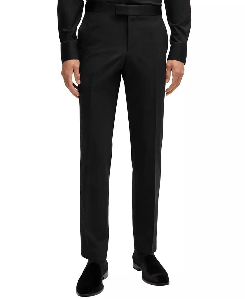 Hugo Boss Men's Slim-Fit Tuxedo Trousers 1