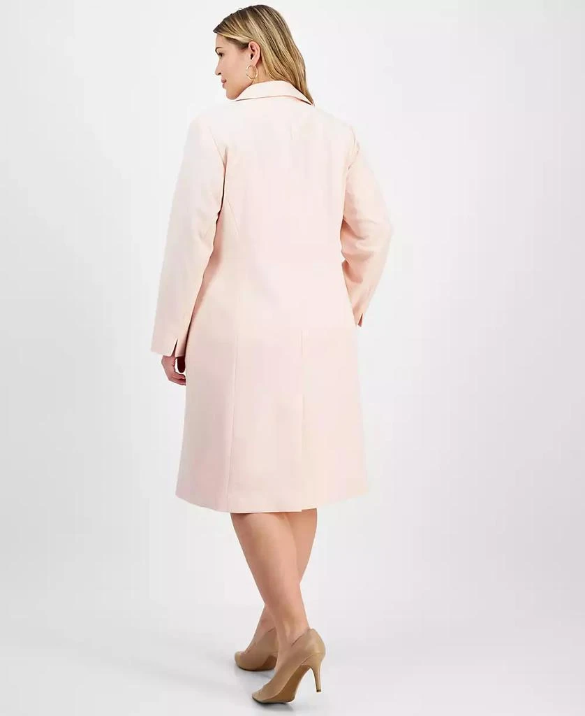 Le Suit Plus Size Elongated Blazer Dress Suit 3