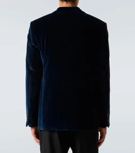 ETRO Cotton velvet blazer 4