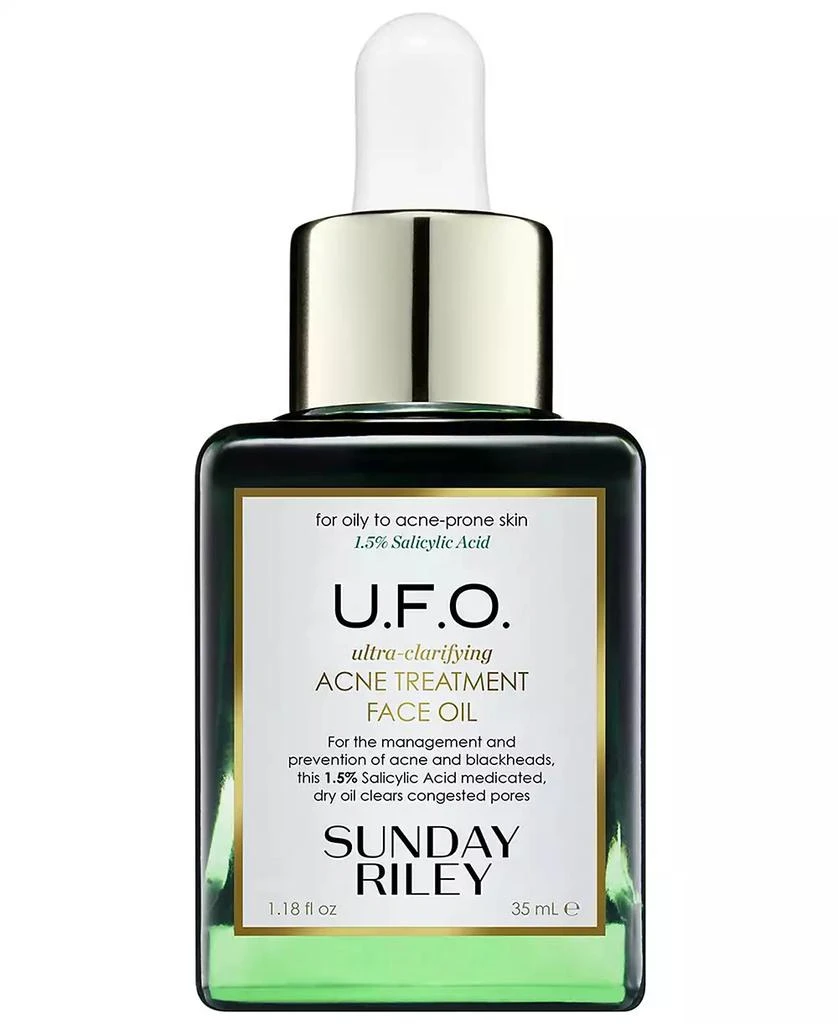 Sunday Riley U.F.O. Ultra-Clarifying Acne Treatment Face Oil, 1.18oz. 1