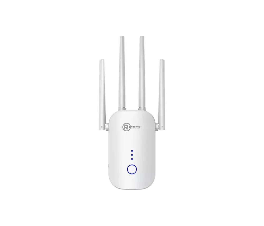 RadioShack 1200 Mbps WiFi Repeater, Dual Band 2.4/5GHz Wireless Range Extender, Strong Signal Booster, Stable Connection, Easy Setup For Home
Office