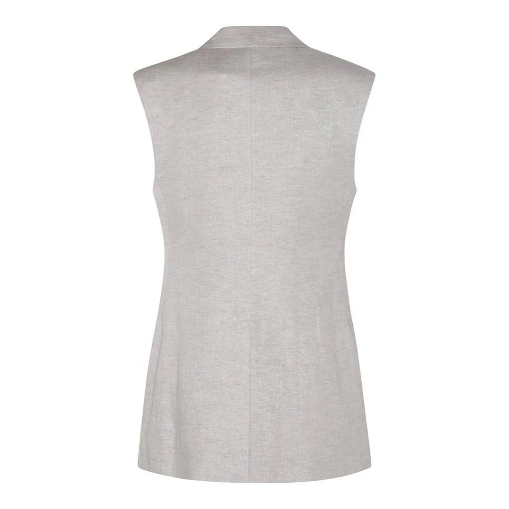 Brunello Cucinelli Brunello Cucinelli V-Neck Sleeveless Jacket 2