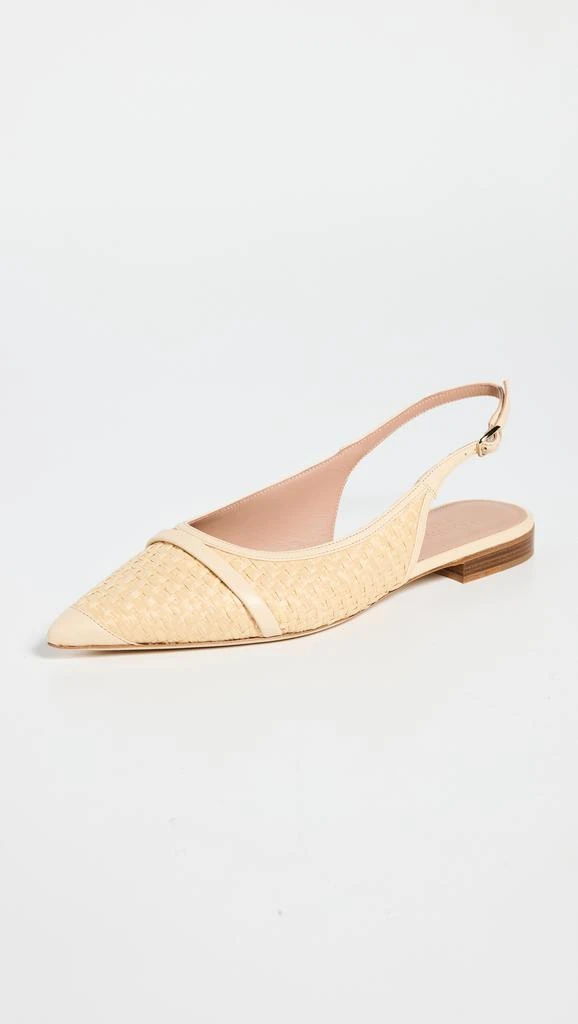 Malone Souliers Jama 10mm Slingback Flats 1